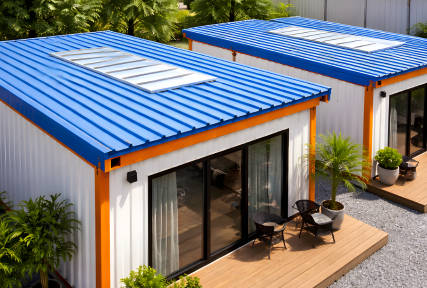 Container Style Roofing